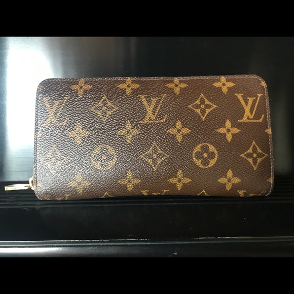 Louis Vuitton Toile Monogram Zippy Long Wallet Purse - Picture 7 of 8